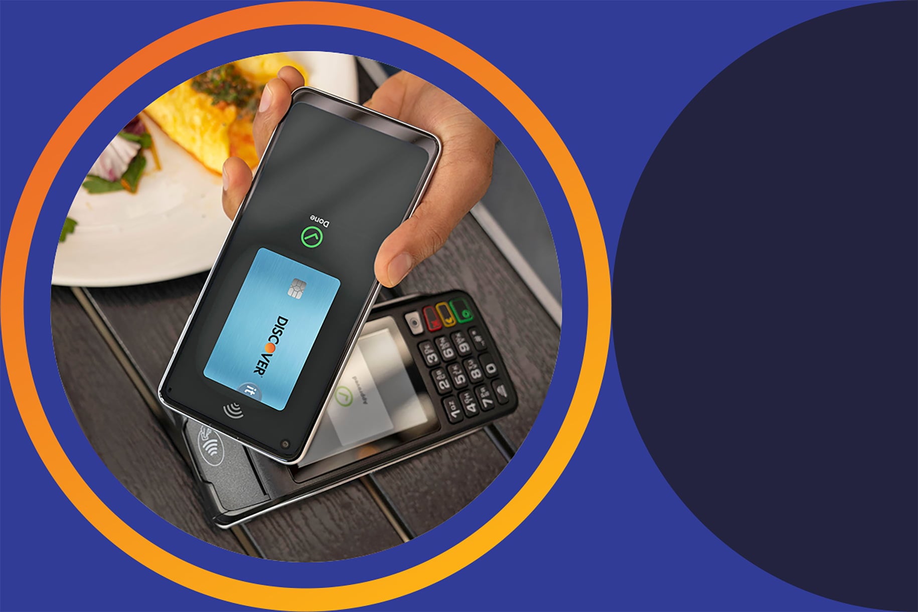 using discover card in mobile wallet for payment